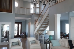 Beach Casual Villa Renovation on Longboat Key - New Interior Stair