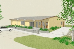 Gamble Creek Visitors' Center - 3d Rendering