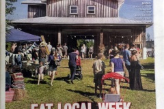 Eat Local Week  2015 at Geraldson Farm
