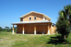 Geraldson Farm Barn - West Elevation