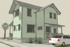 Adelia Avenue House - Back View