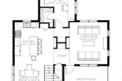 Adelia Avenue House - First Floor Plan