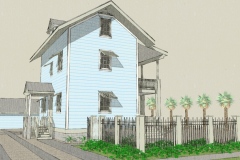 Gillespie Avenue House - Front View