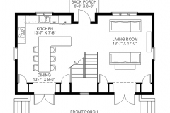 Gillespie Avenue House - First Floor Plan