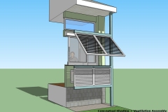 Outdoors-In House - Shading Strategy Concept