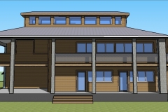 Outdoors-In House - Northwest Elevation