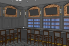 Bradenton Country Club Members' Bar Renovation - 3d Rendering (2024)