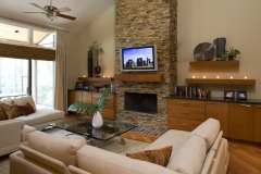 Contemporary Living Room Renovation in Sarasota (Mark Borosch Photography) (2007)