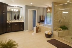 Contemporary Master Bath Renovation in Sarasota (Mark Borosch Photography) (2007)