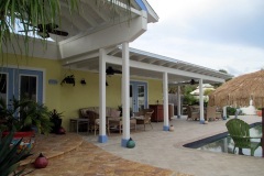 Beach Casual Porch Entry Addition on Lido Key (2013)
