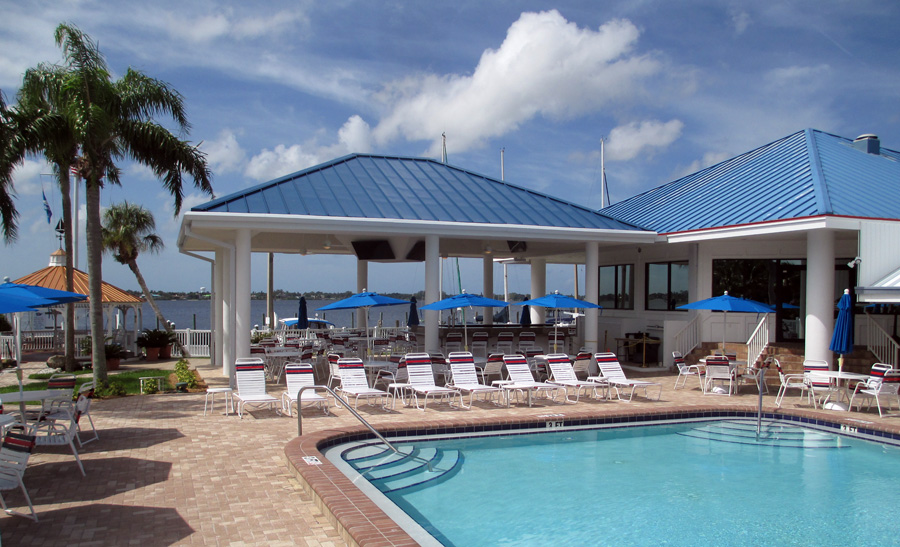 Pool Bar Addition at Bradenton Yacht Club