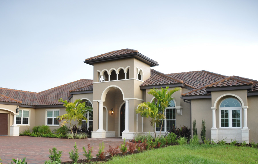 Tuscan Home in Panther Ridge